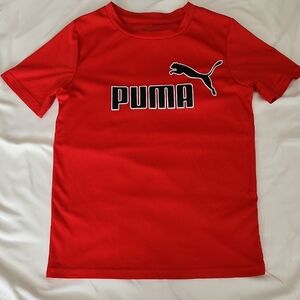 PUMA Kids Red T-Shirt. Size 7/8